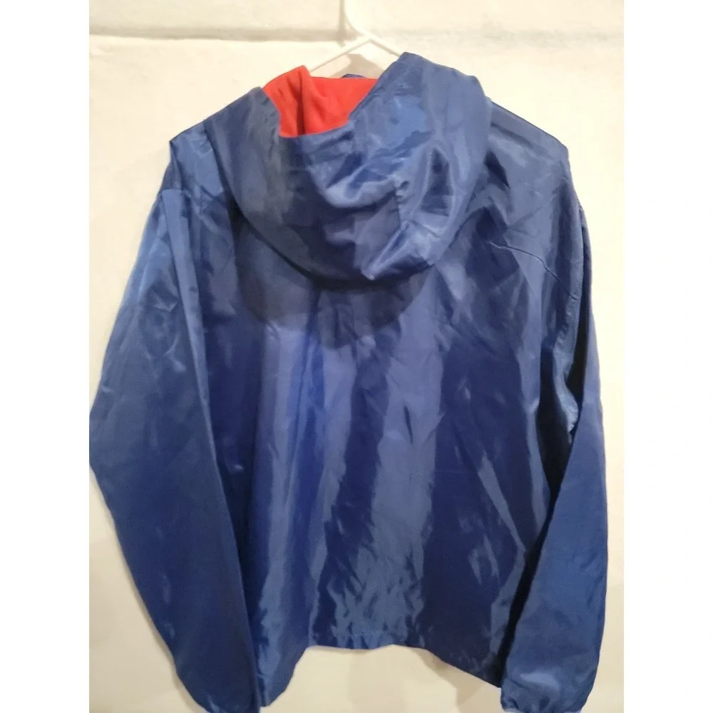 Texas Rangers Vintage MLB Full Zip Jacket Men's XL Blue Red‎ Genuine Merchandise